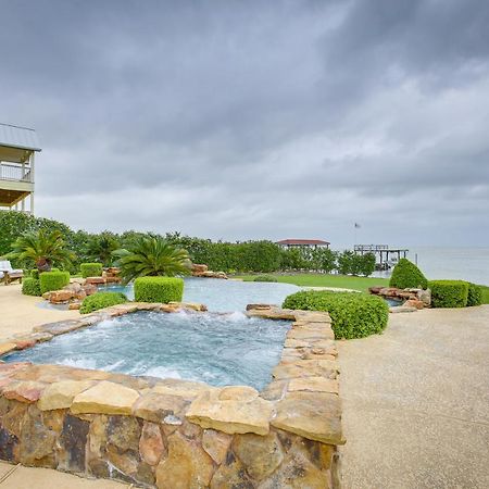 Stunning Galveston Bay Villa Infinity Pool And Dock San Leon Eksteriør billede