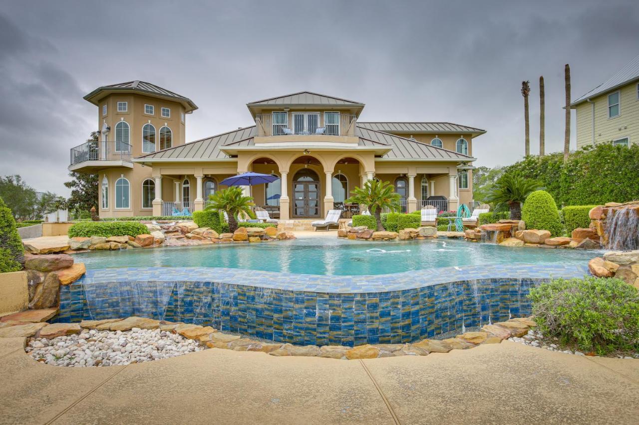 Stunning Galveston Bay Villa Infinity Pool And Dock San Leon Eksteriør billede