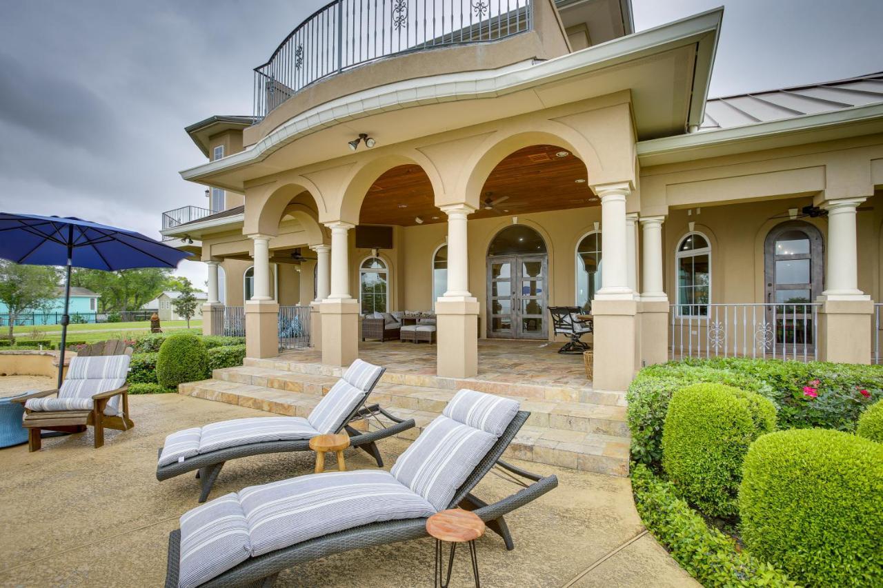 Stunning Galveston Bay Villa Infinity Pool And Dock San Leon Eksteriør billede