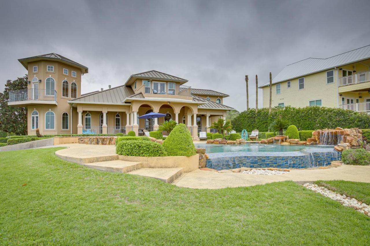 Stunning Galveston Bay Villa Infinity Pool And Dock San Leon Eksteriør billede