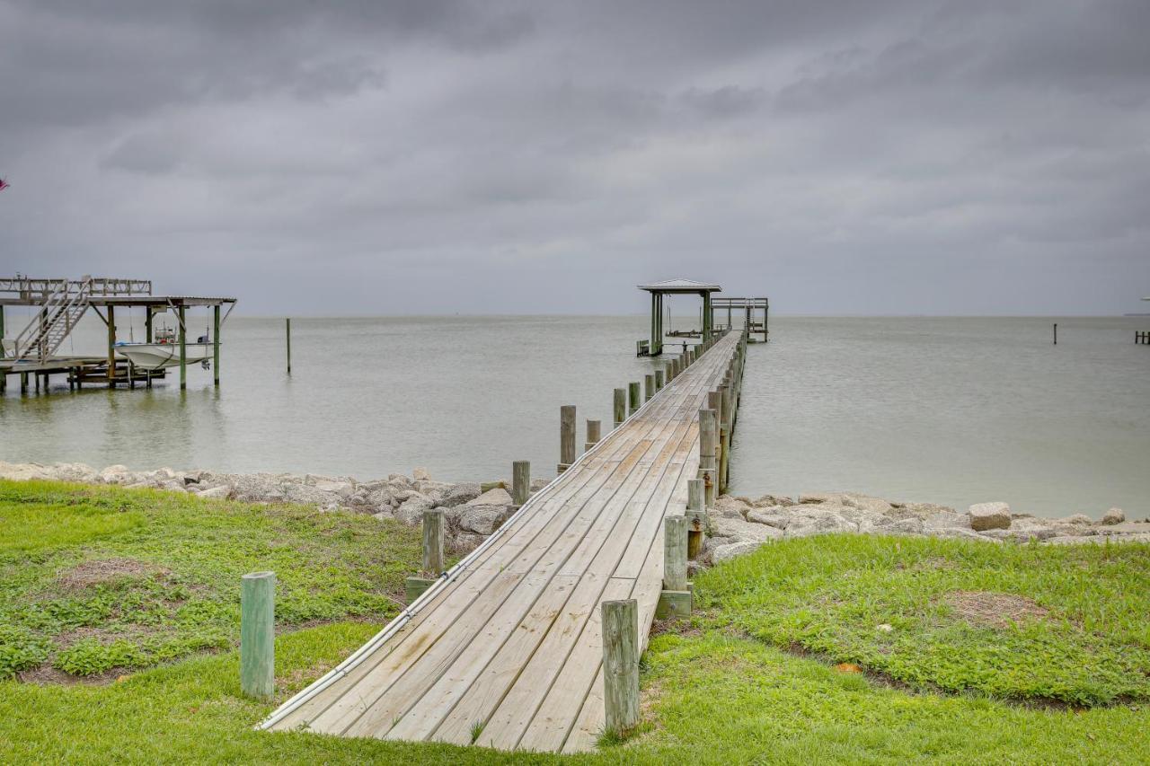 Stunning Galveston Bay Villa Infinity Pool And Dock San Leon Eksteriør billede