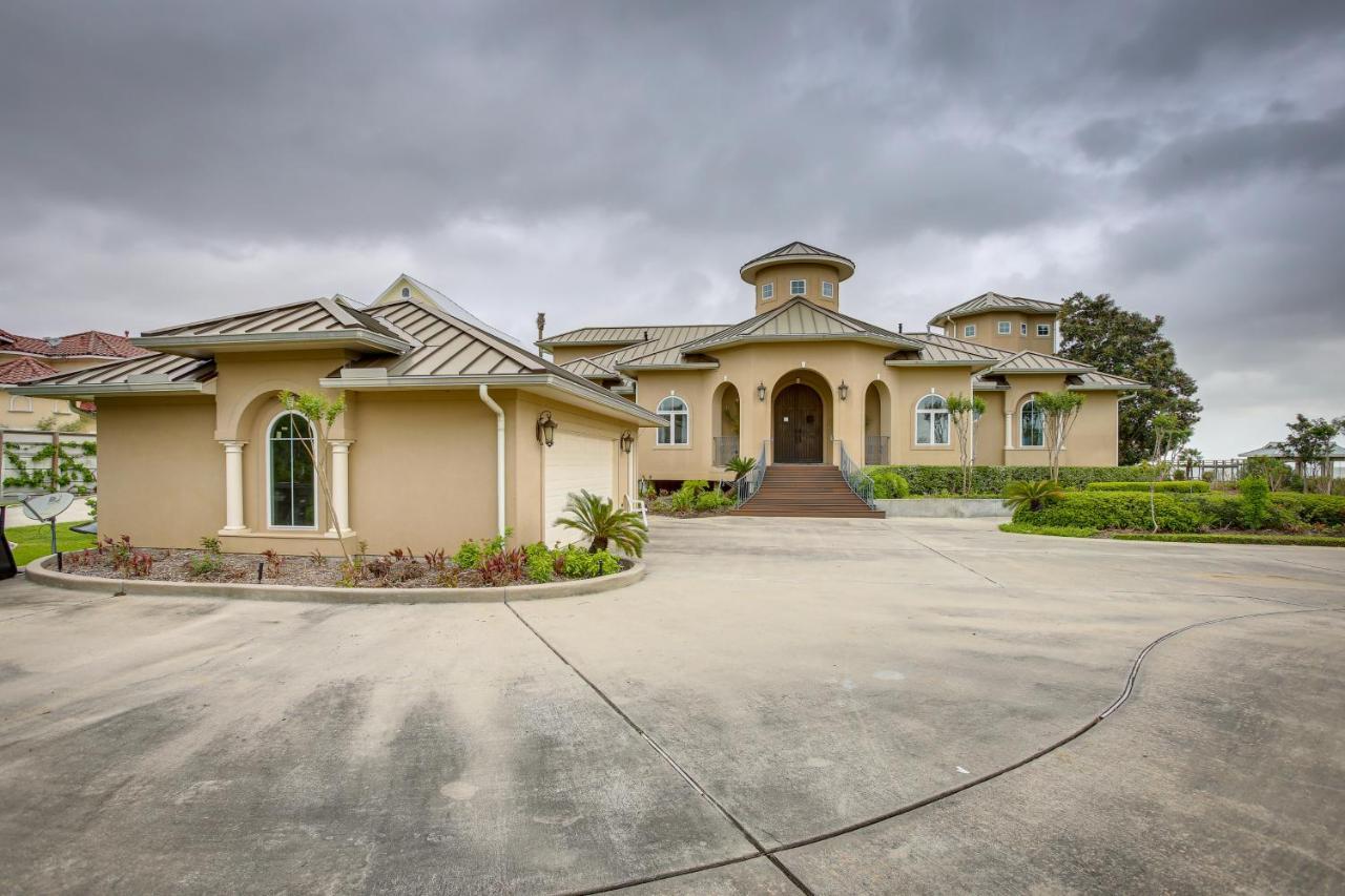 Stunning Galveston Bay Villa Infinity Pool And Dock San Leon Eksteriør billede